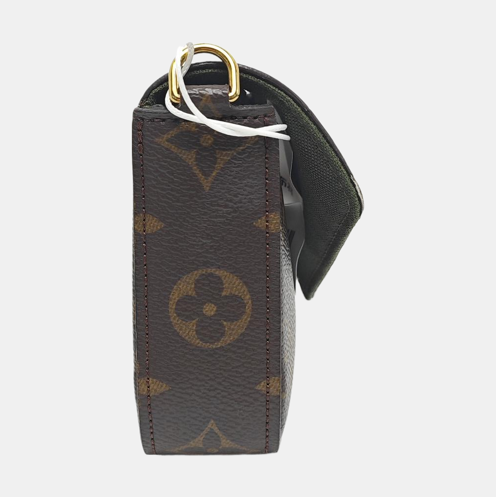 FÉLICIE Monogram Coated Canvas Brown