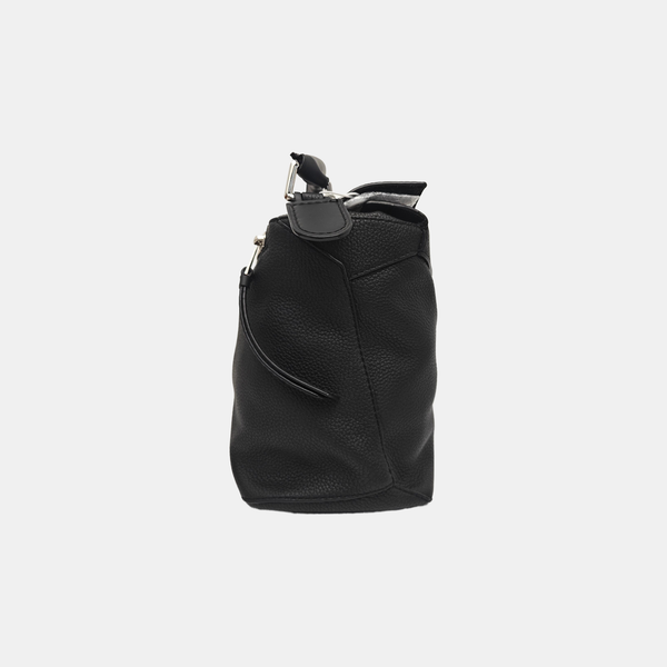 Puzzle Large Calfskin Black