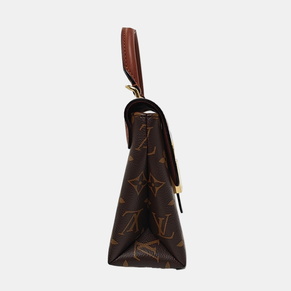 LOCKY BB Monogram Coated Canvas Brown