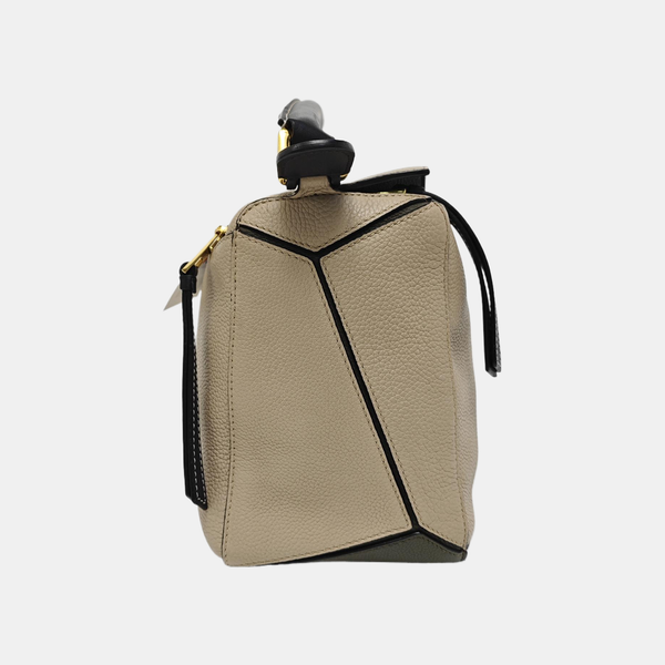 Puzzle Medium Calfskin Gray