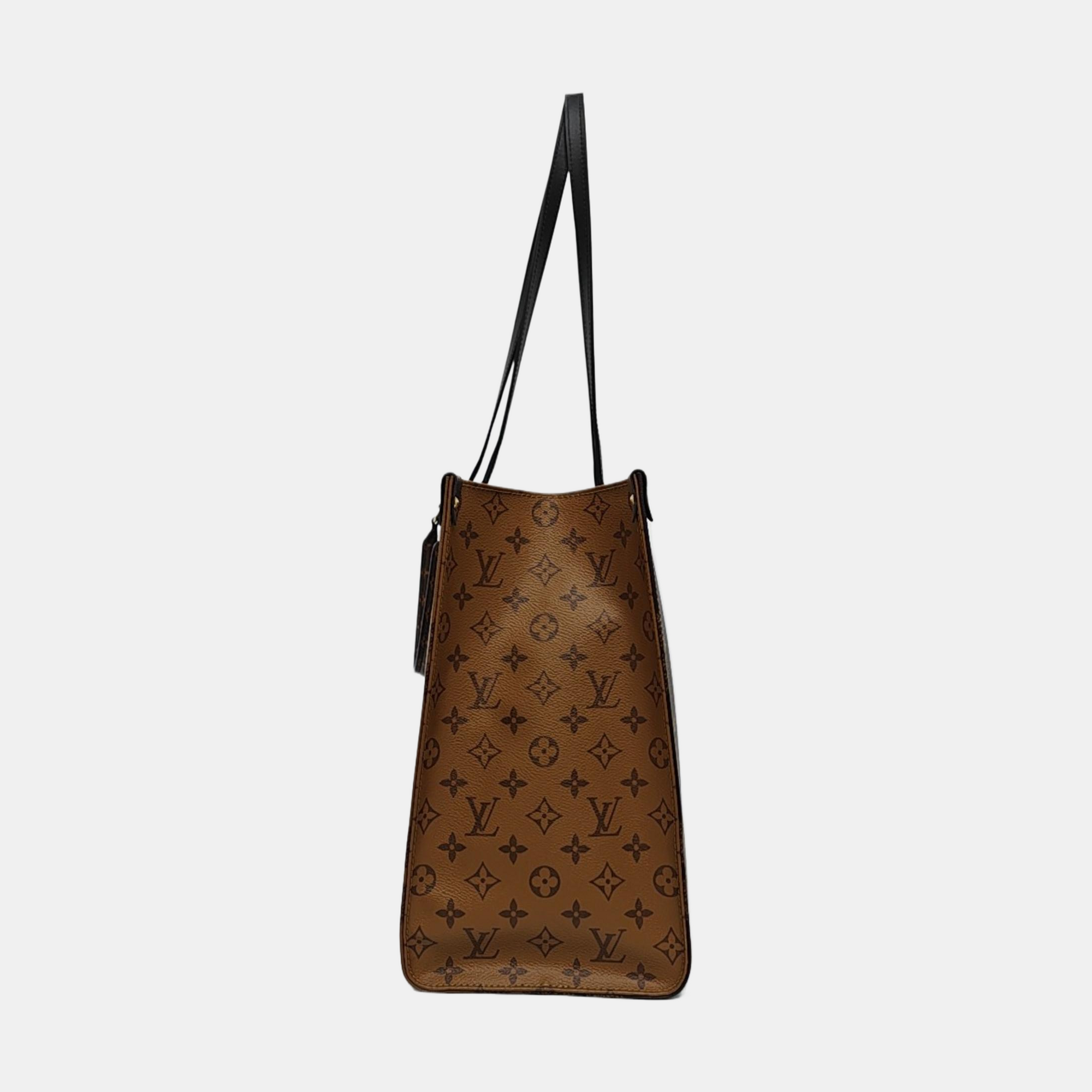 ONTHEGO Monogram Coated Canvas Brown