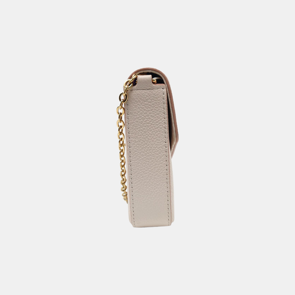 FÉLICIE Monogram Calfskin Beige