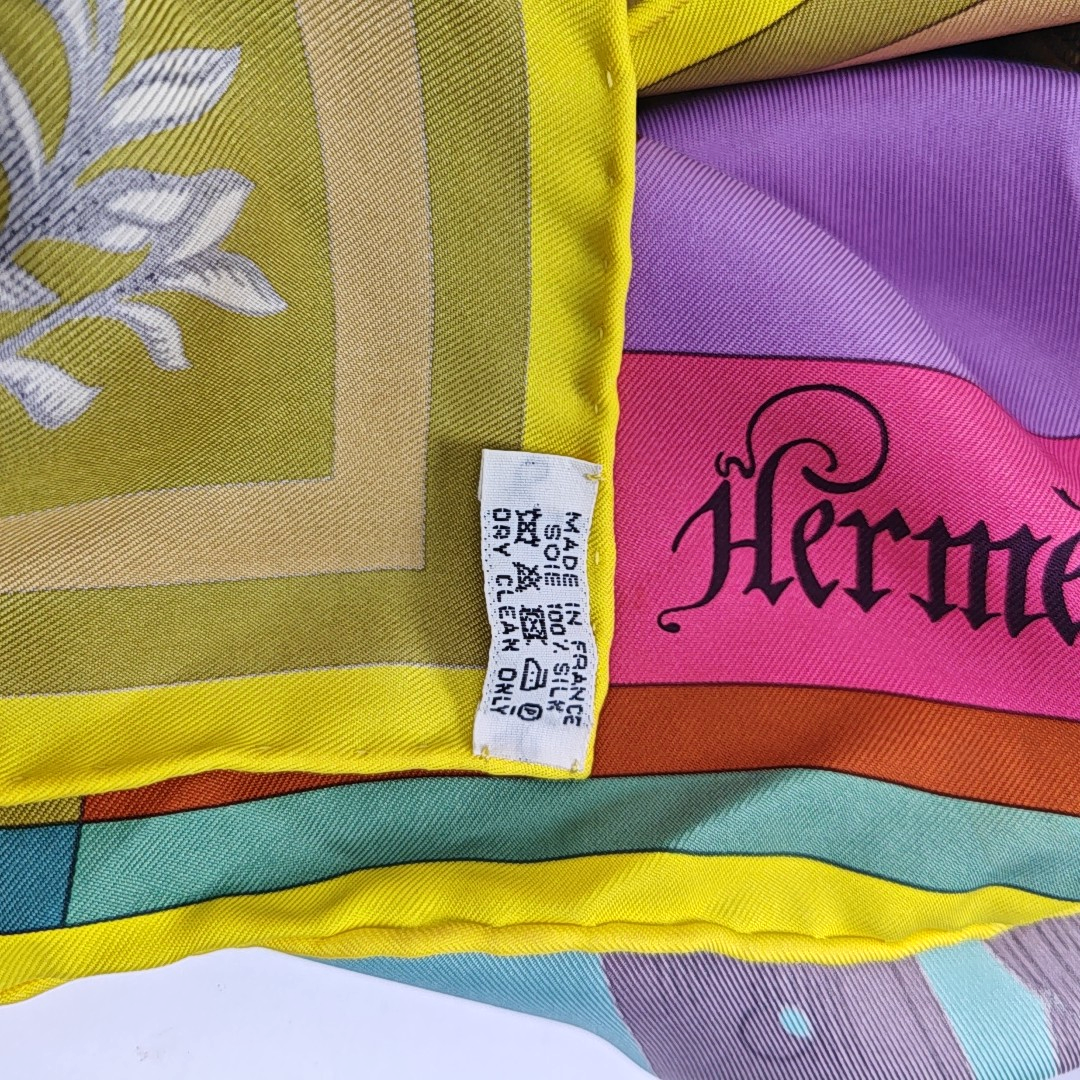 Mulberry Silk Silk Scarf Multicolor