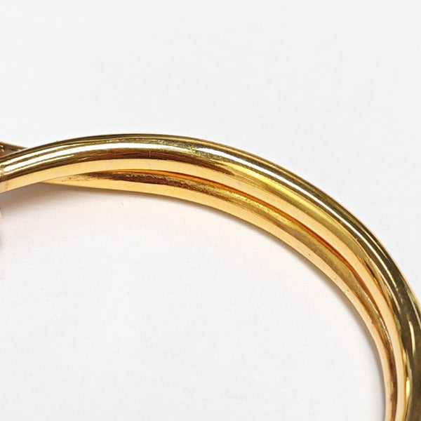 KNOT Metal Gold Bangle