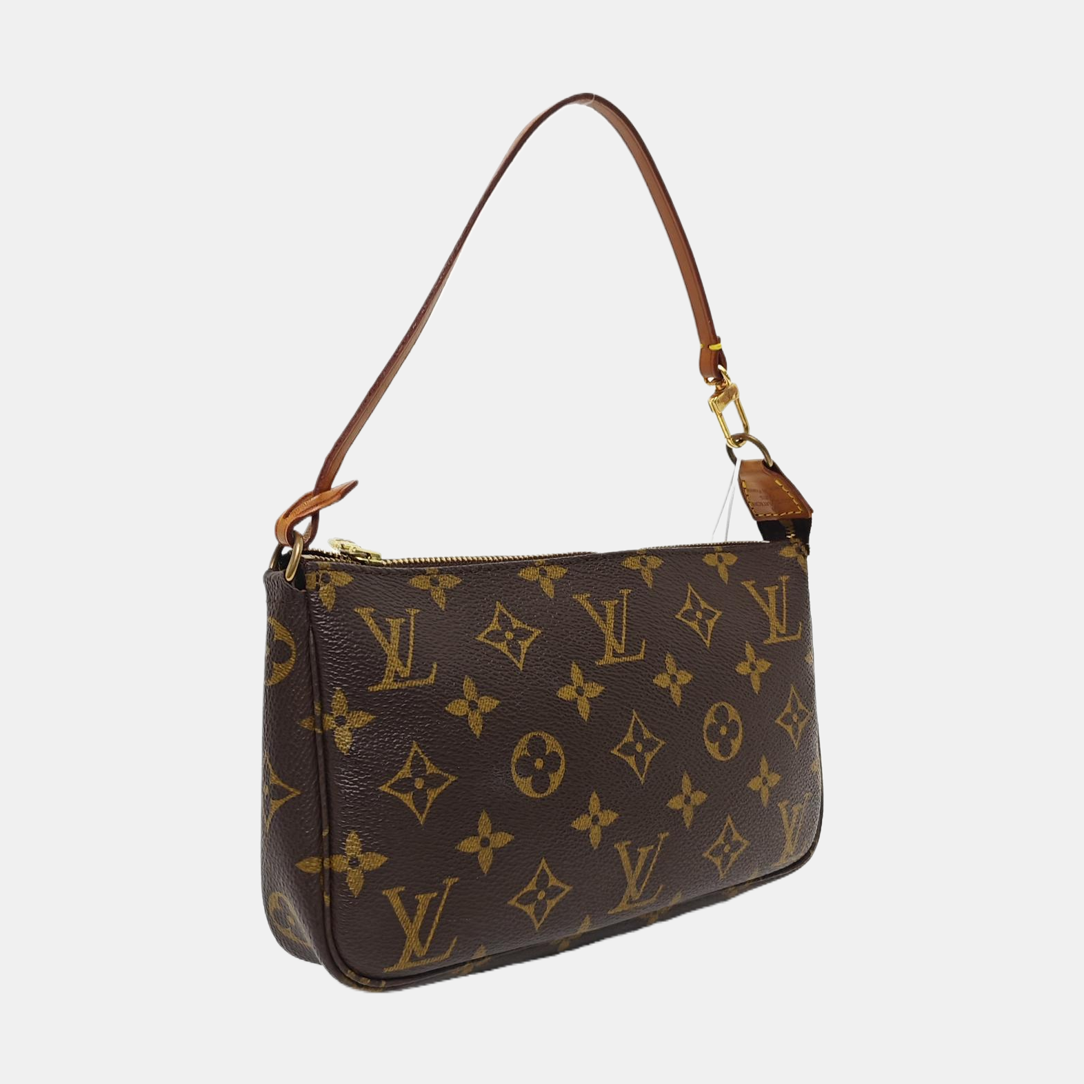 ACCESSOIRES Monogram Coated Canvas Brown