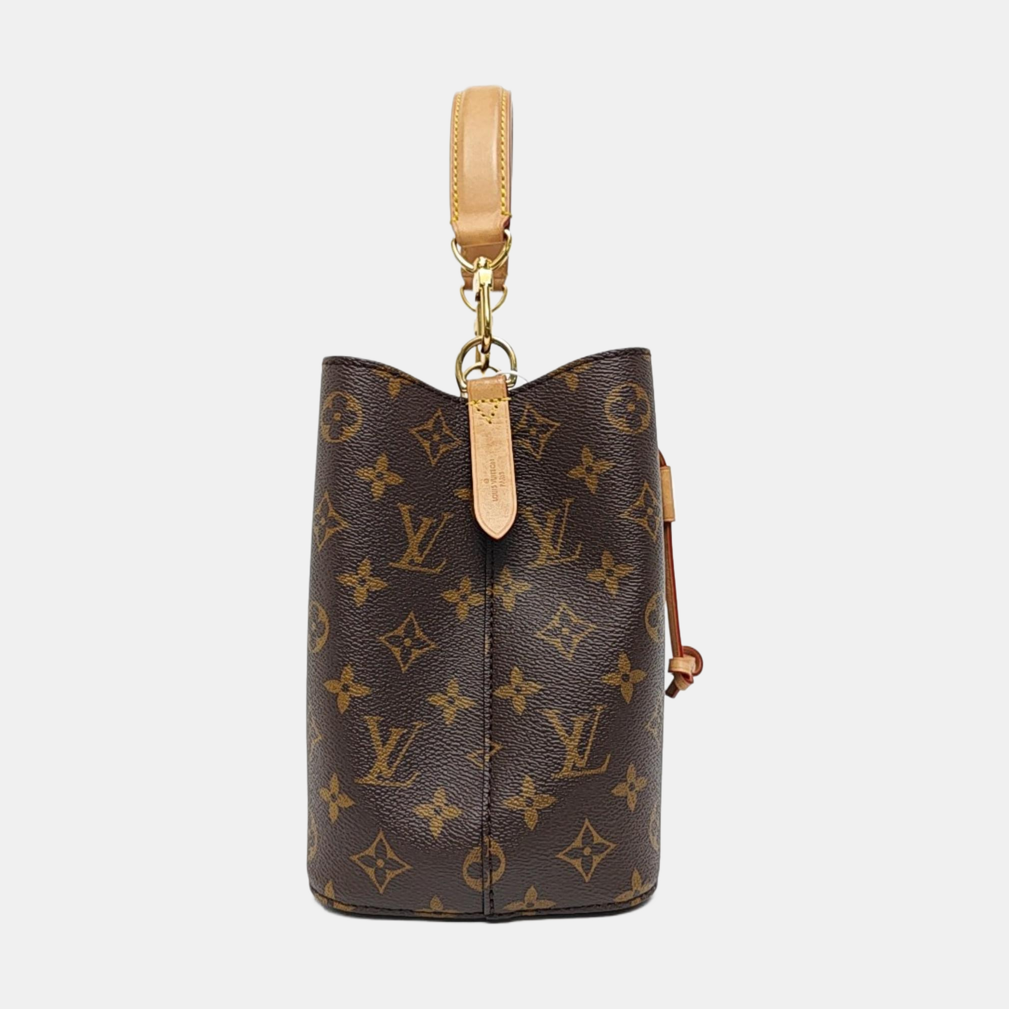 NÉONOÉ BB Monogram Coated Canvas Brown