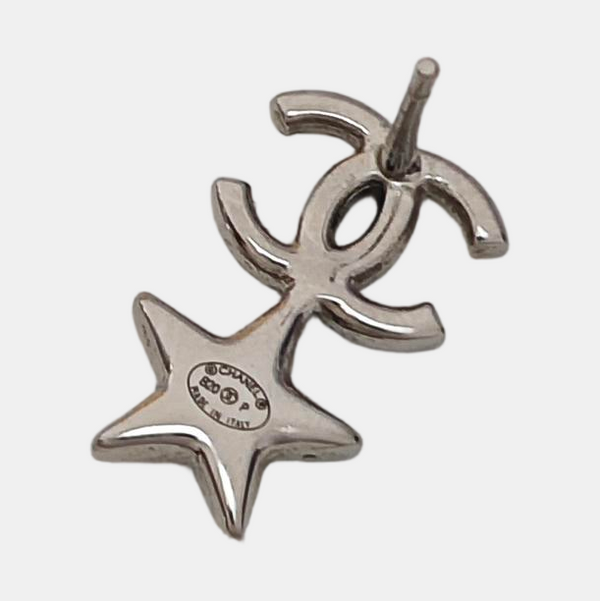 Metal Silver Stud Earrings