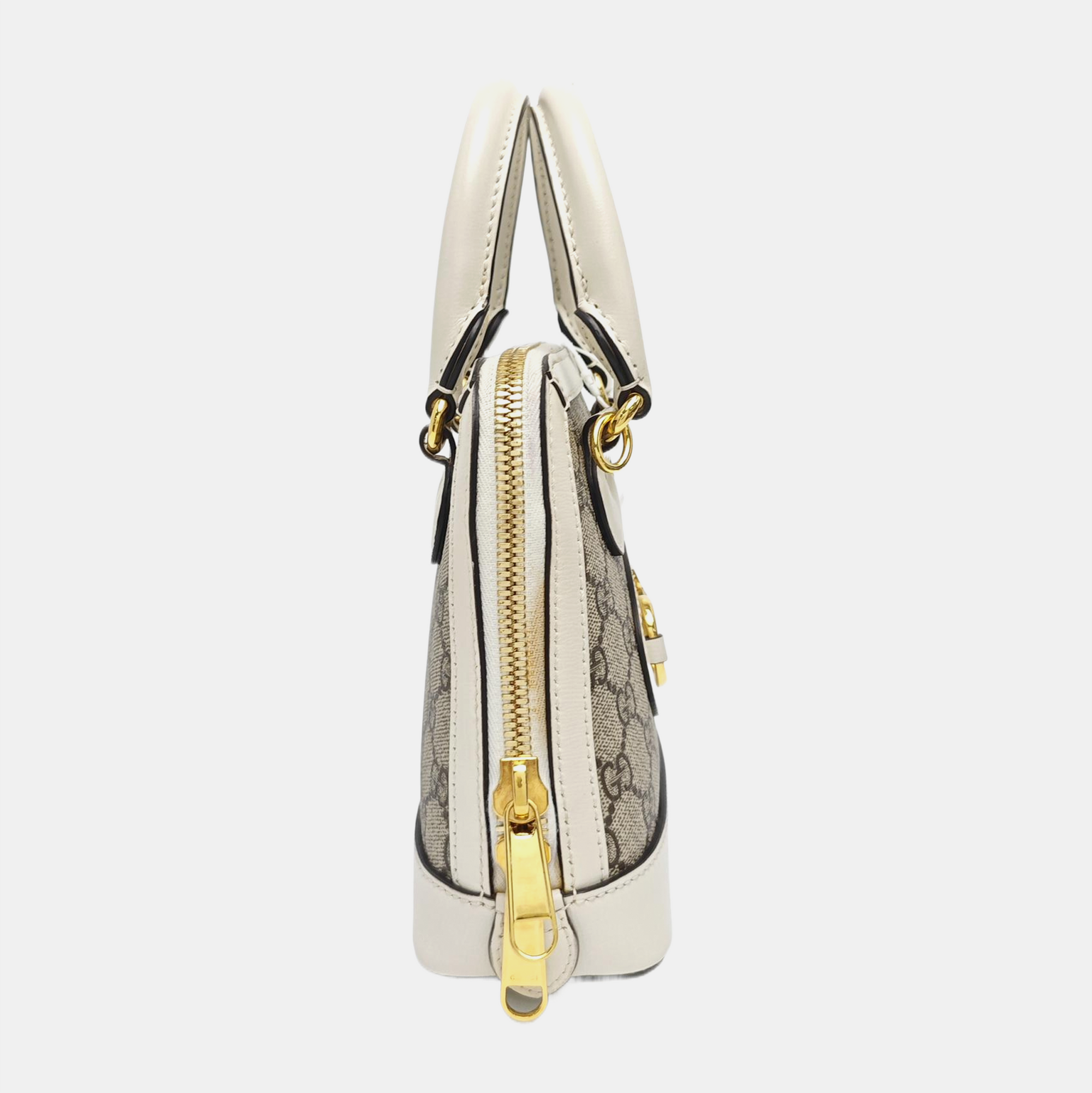 Horsebit 1955 Mini Coated Canvas Beige