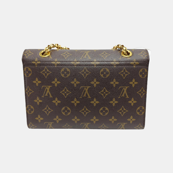 VICTOIRE Monogram Coated Canvas Brown