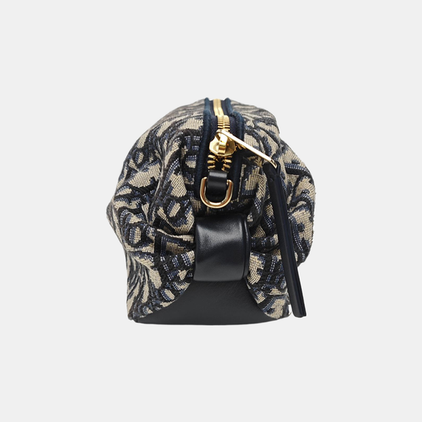 Fabric Shoulder Bag Black