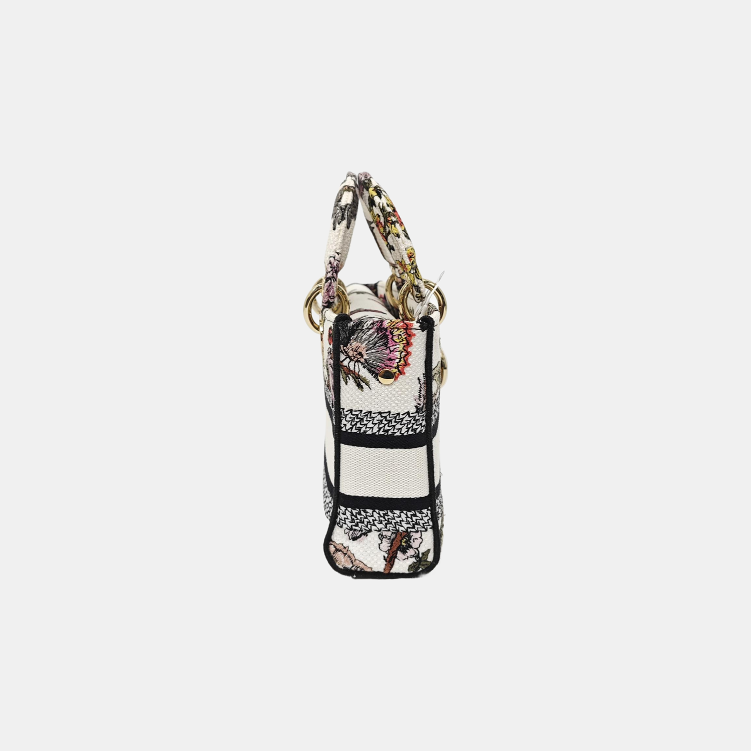 Lady D-Lite Medium Fabric White
