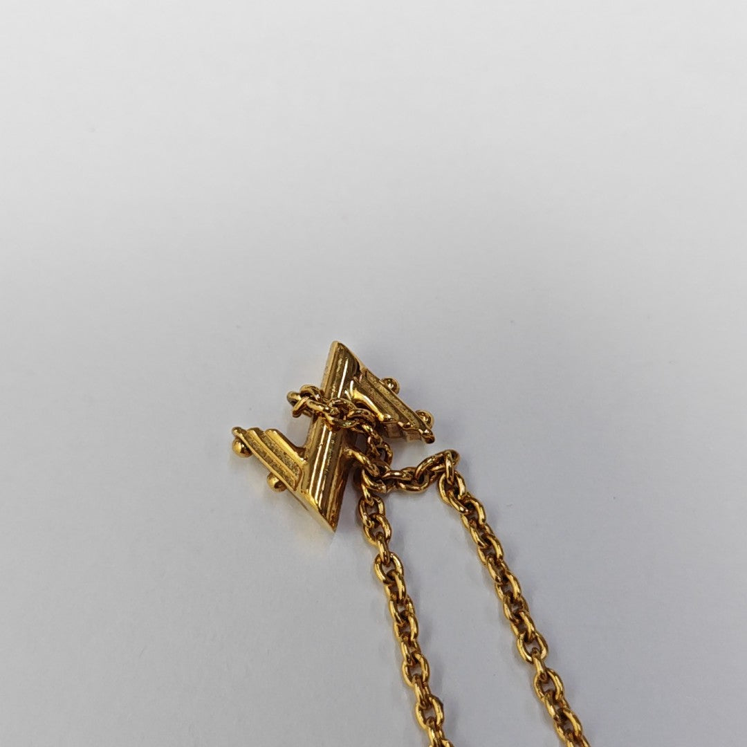 LV &amp; ME Metal Gold Bracelet