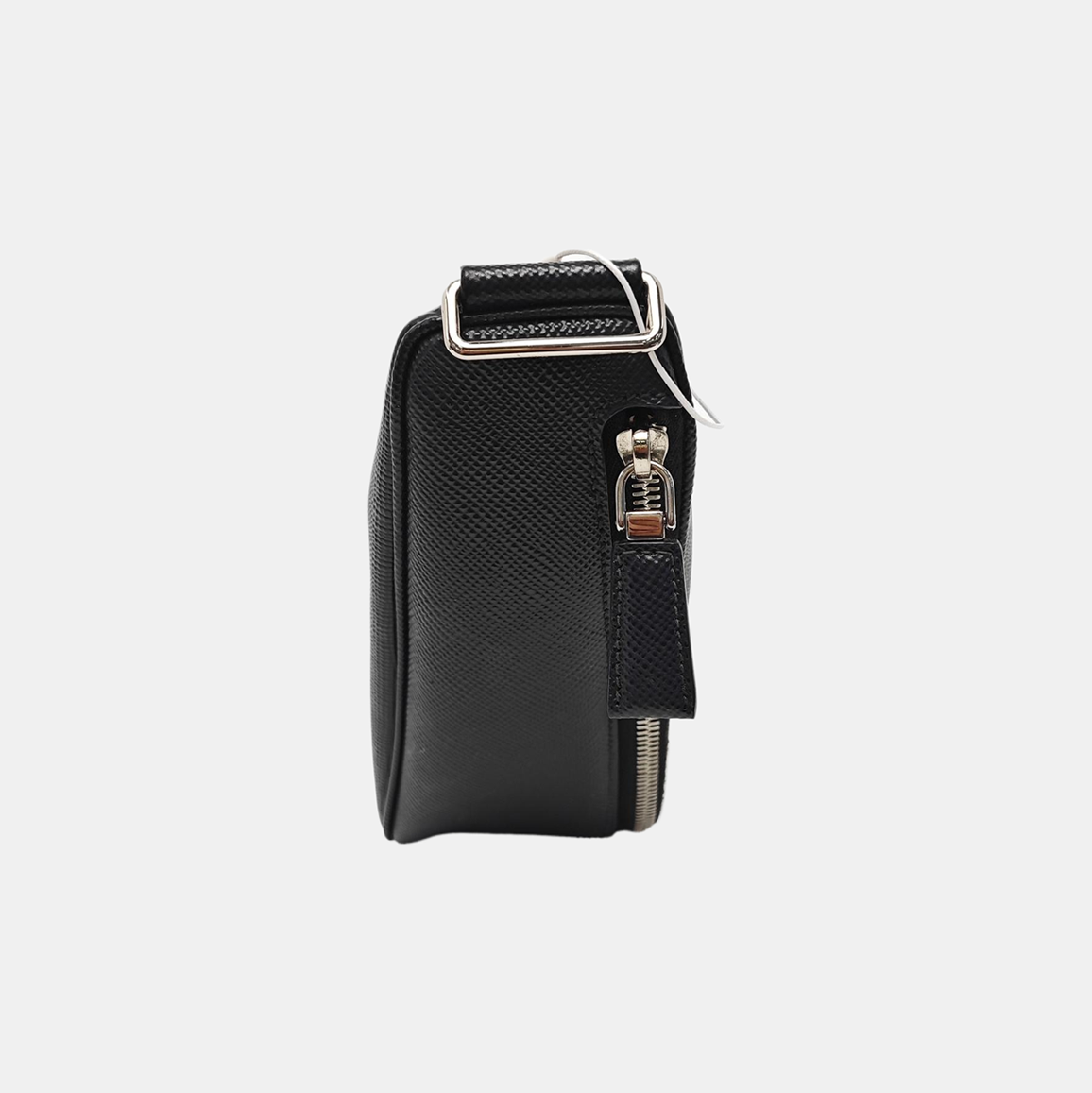 Triangle Saffiano Calfskin Black