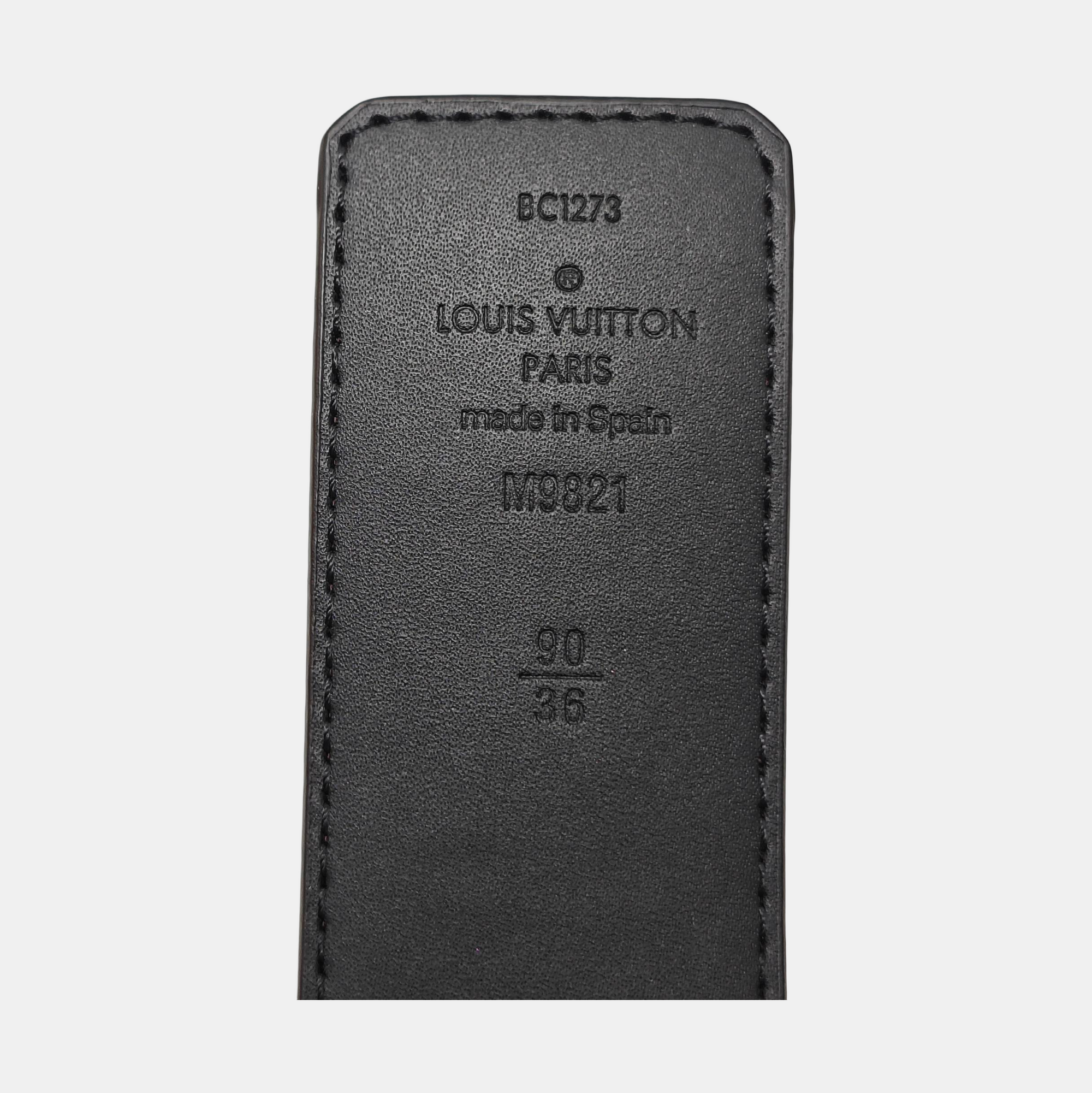 Coated Canvas Belt Brown