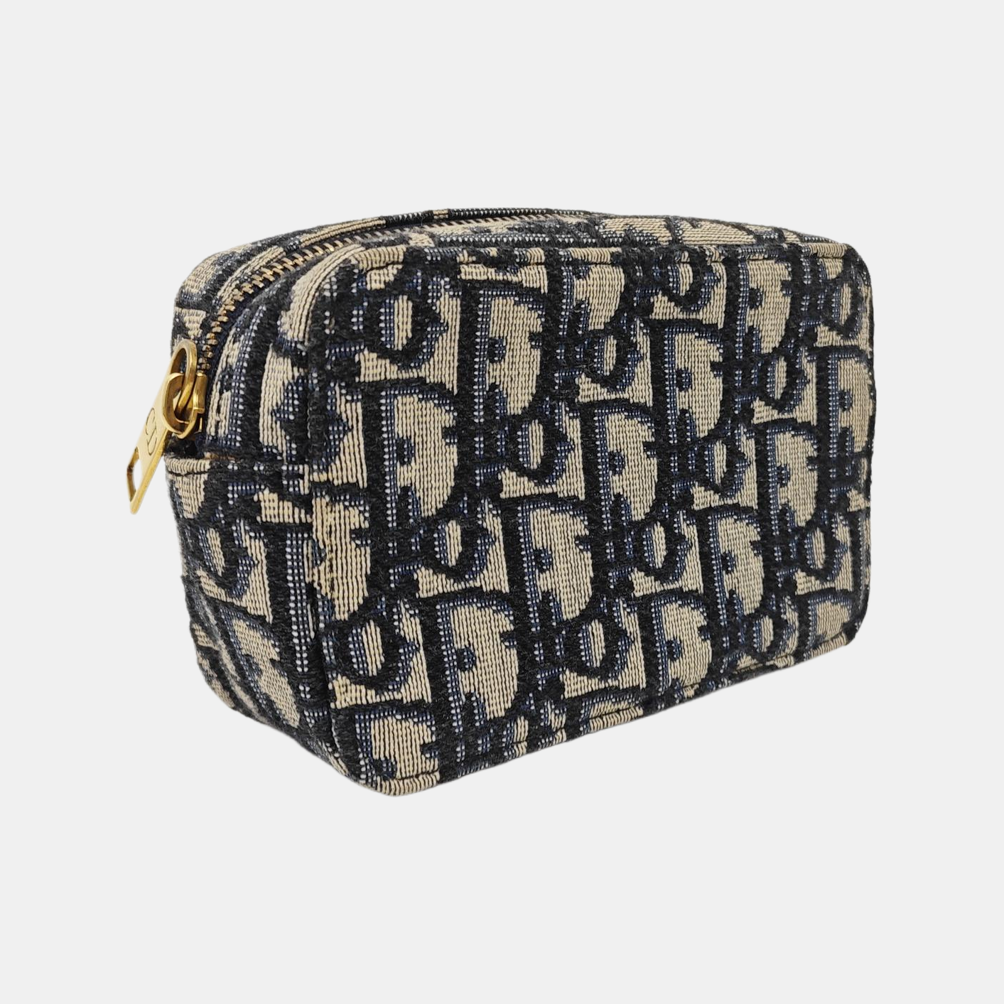 Oblique Canvas Belt Bag Beige