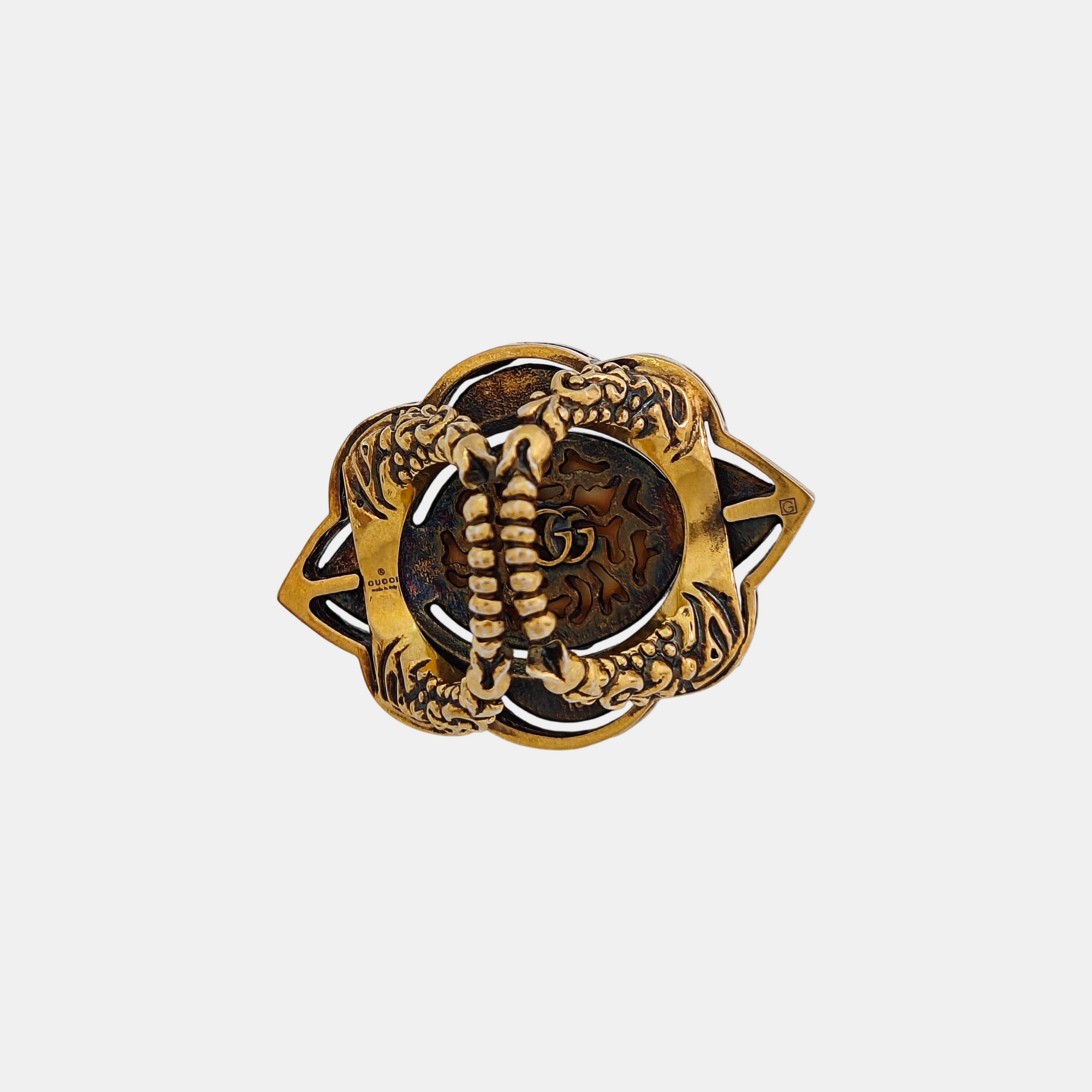 Metal Gold Ring HK 10