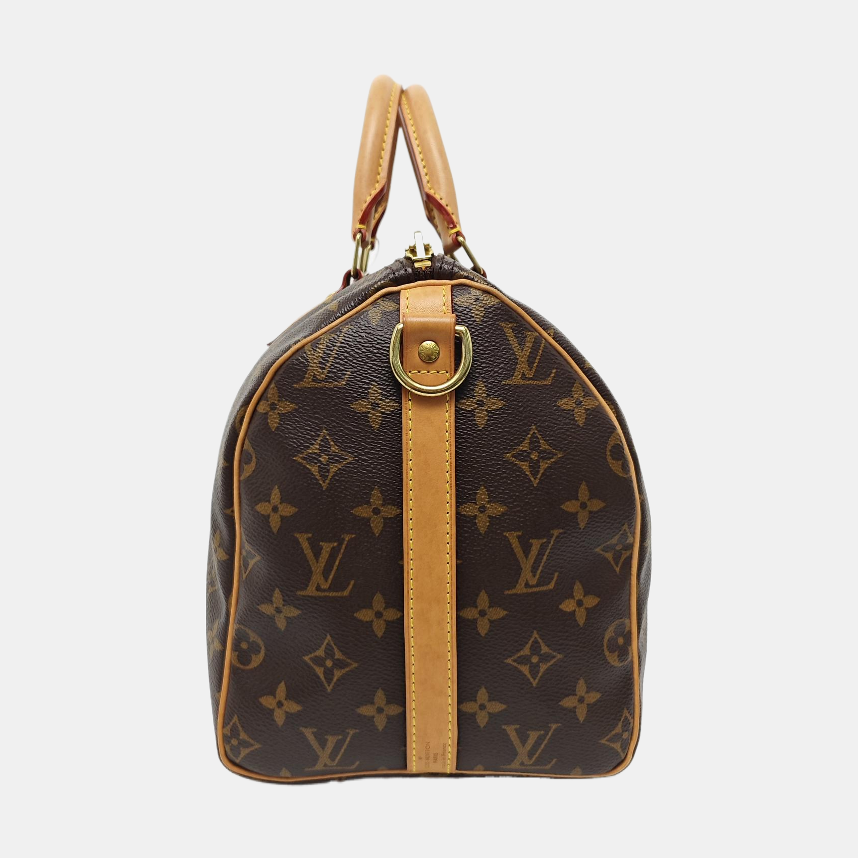 SPEEDY 30 Monogram Coated Canvas Brown