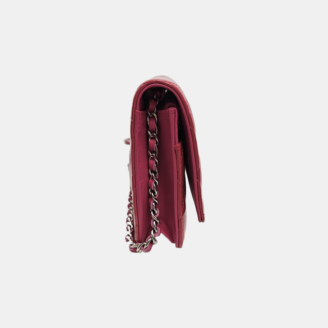 WOC Quilted Calfskin Red
