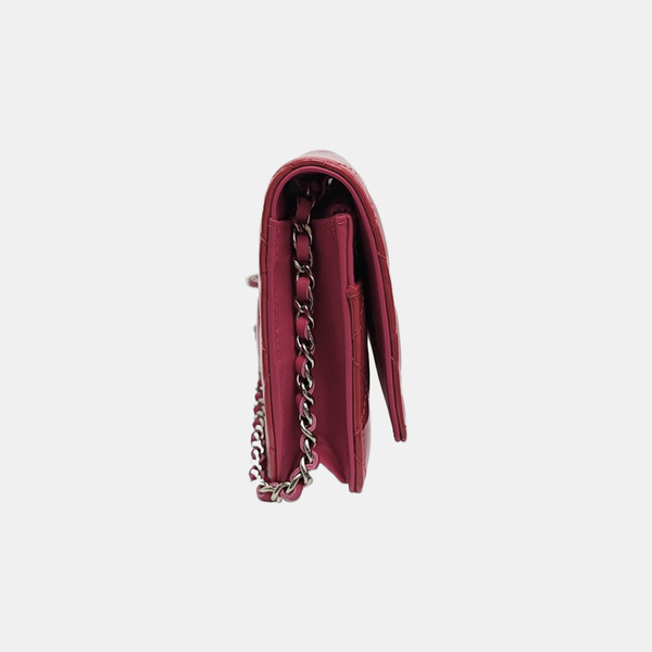 WOC Quilted Calfskin Red