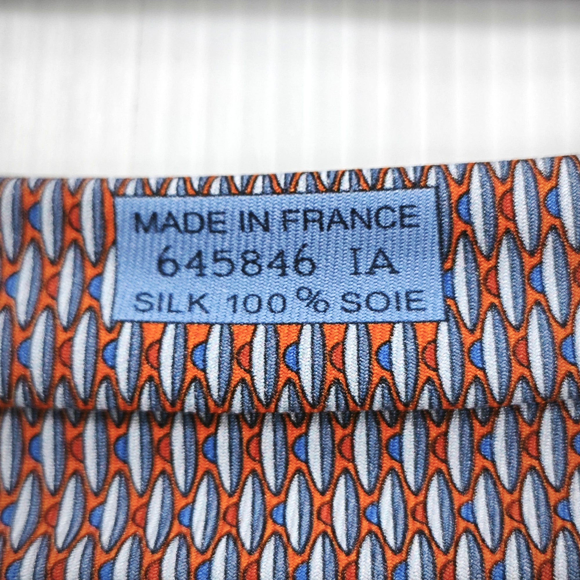 Mulberry Silk Tie Orange