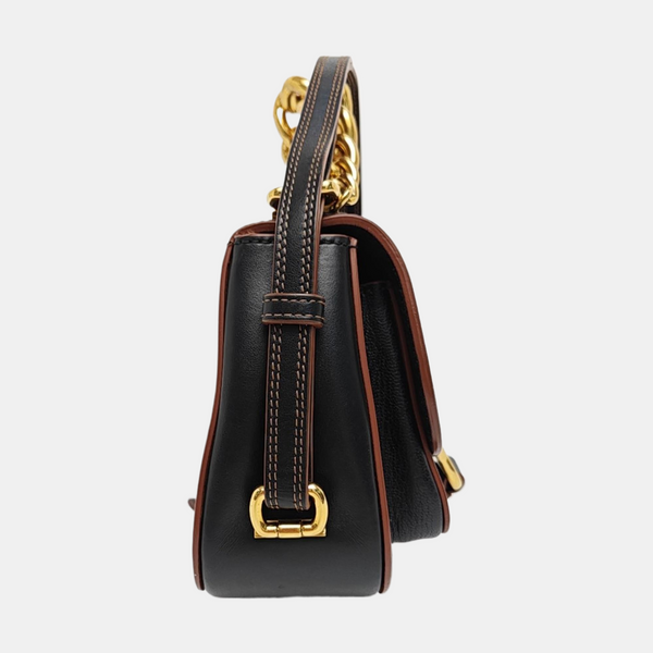Dahlia Calfskin Black