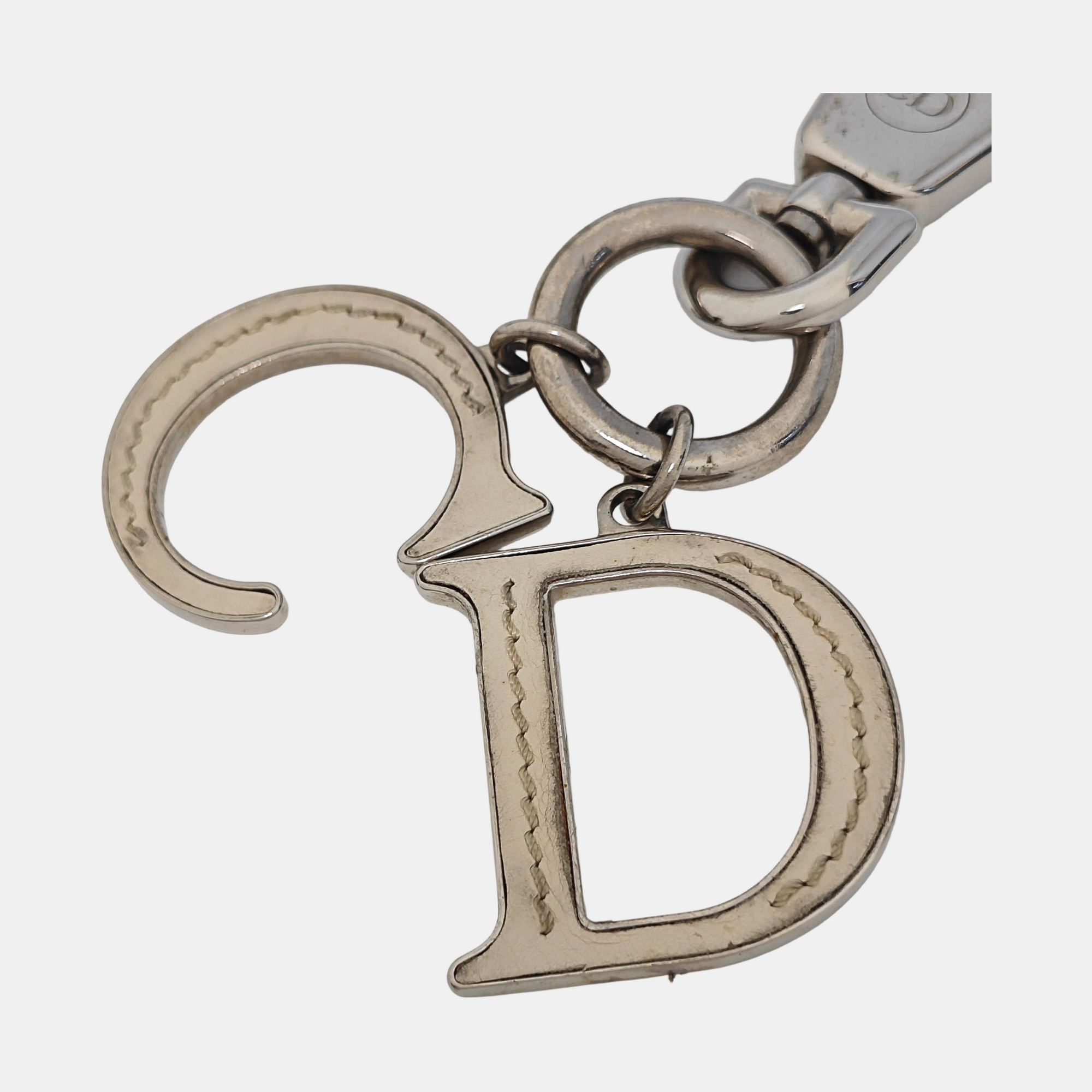 Metal Bag Charm Silver