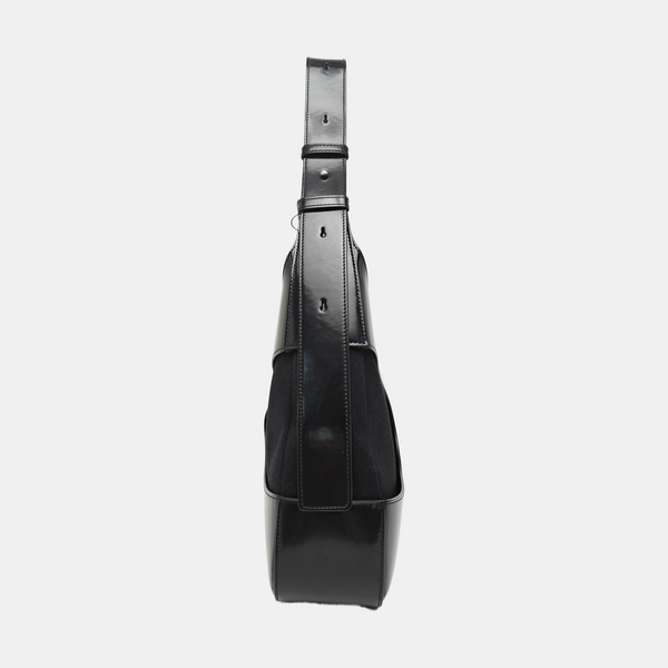 Fabric Shoulder Bag Black