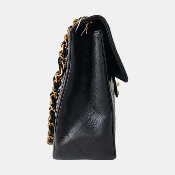 Maxi Quilted Calfskin Black