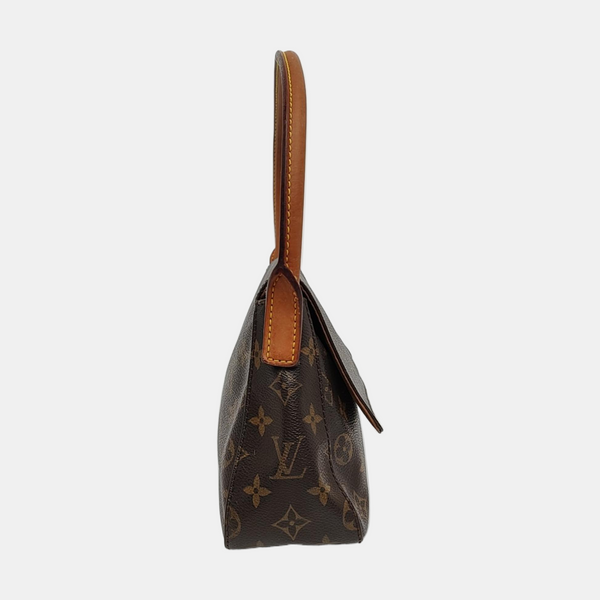 LOOPING PM Monogram Coated Canvas Brown