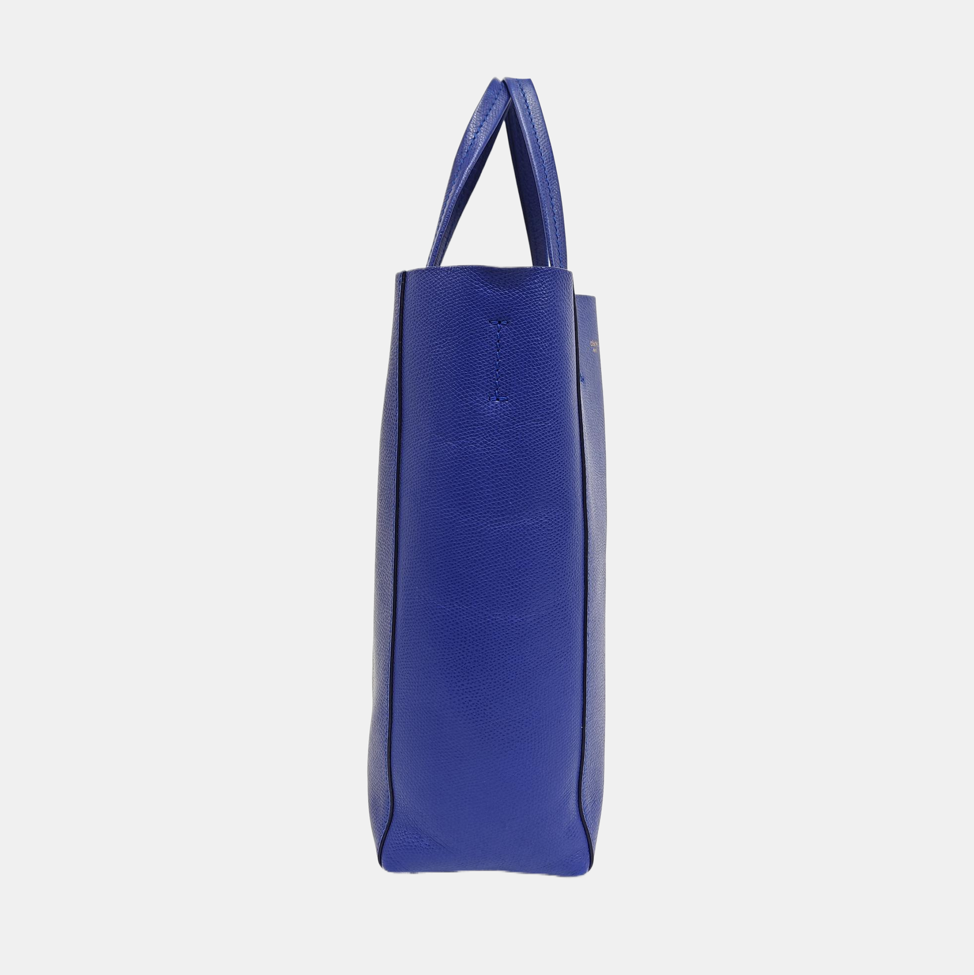 VERTICAL CABAS Mini Calfskin Blue