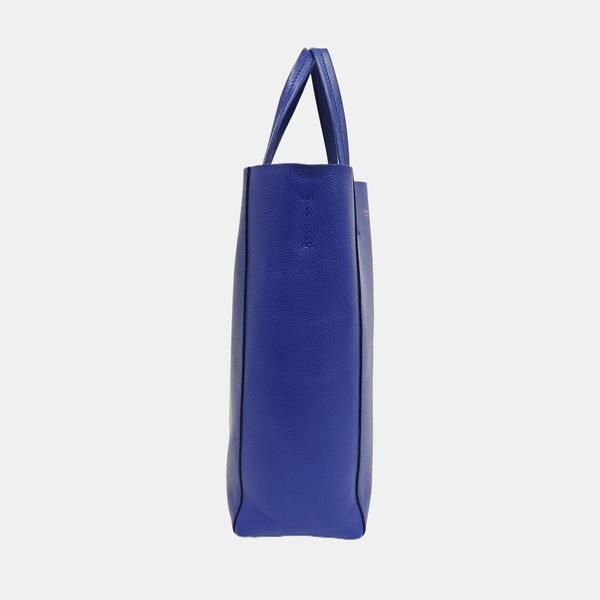 VERTICAL CABAS Mini Calfskin Blue