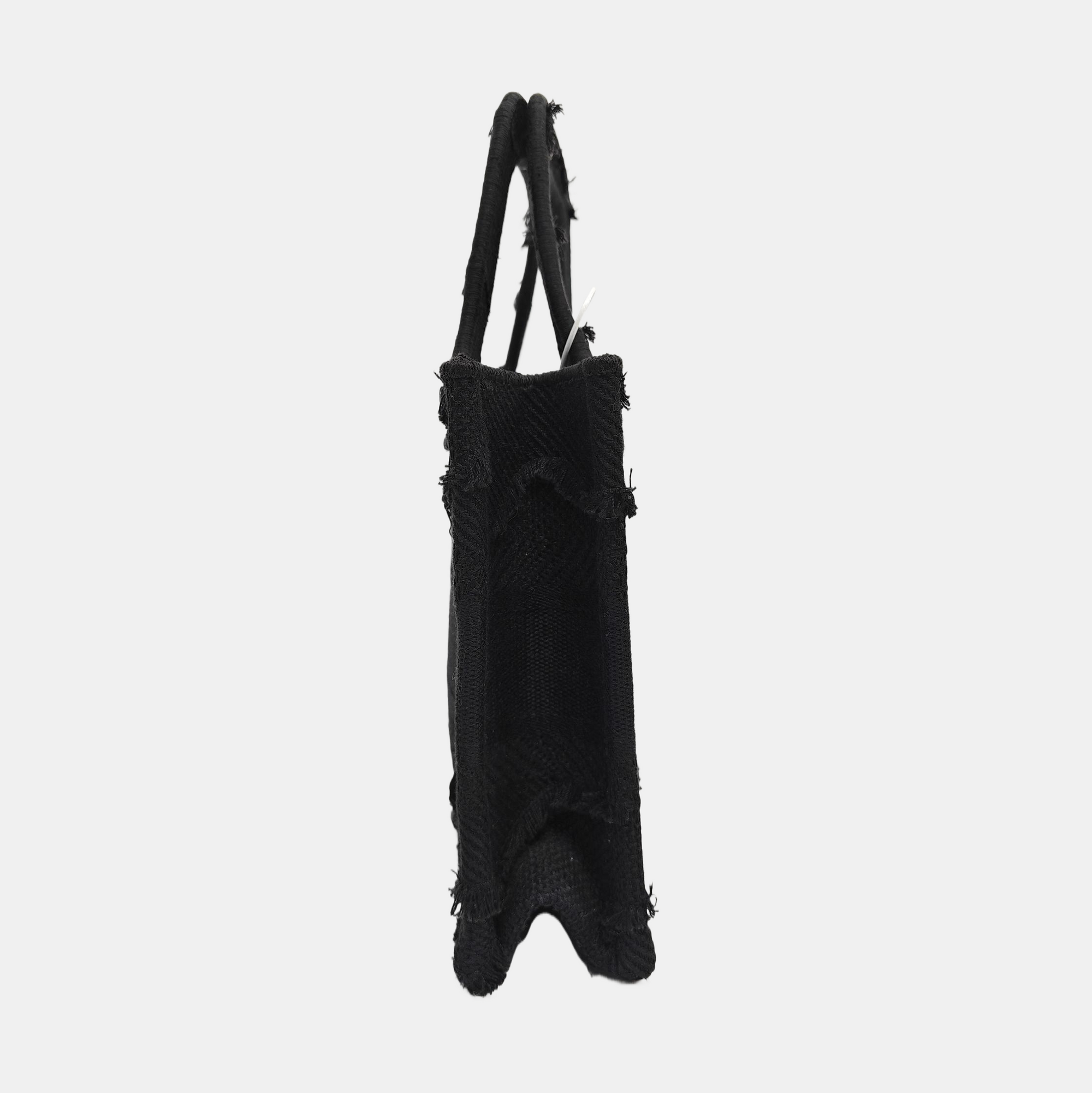 Book Tote Mini Canvas Black