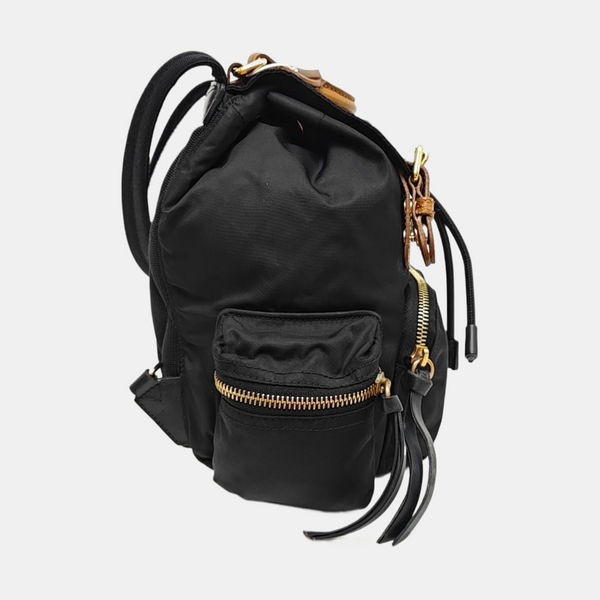 Nylon Backpack Black