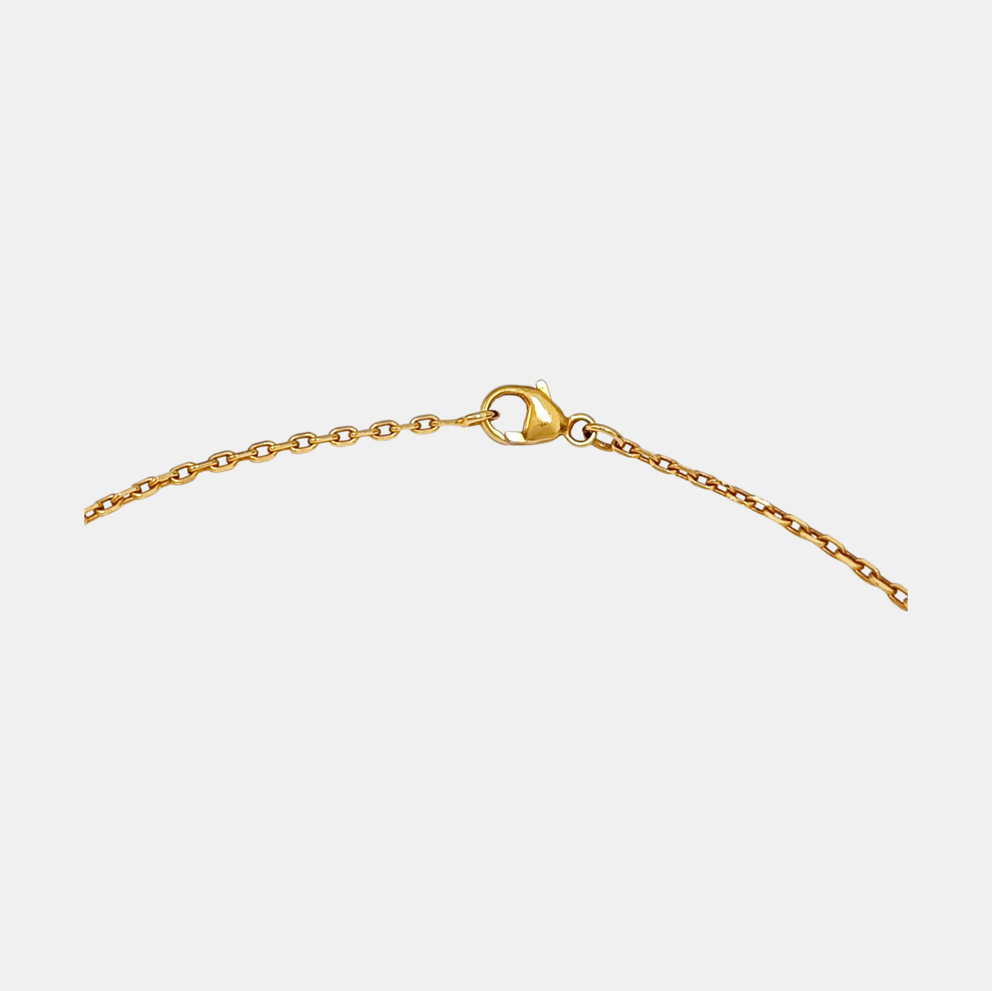 Pop H Metal Rose Gold Necklace