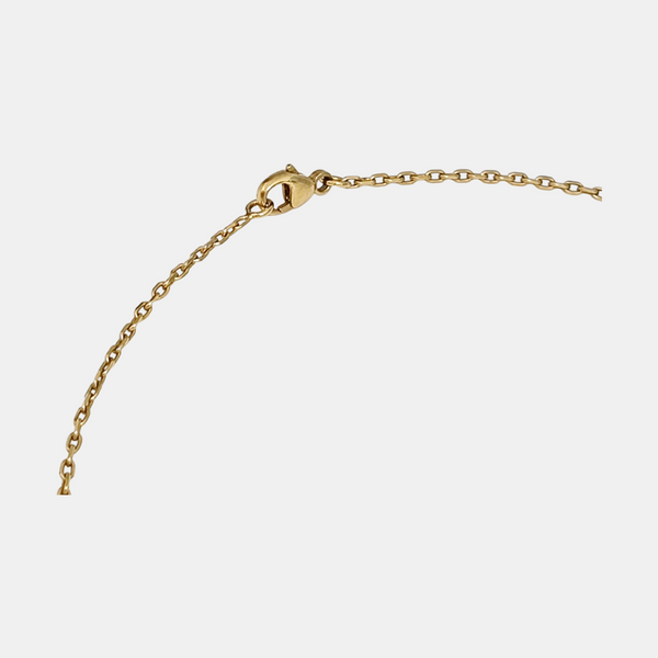 Amulette Maroquinier Metal Gold Necklace