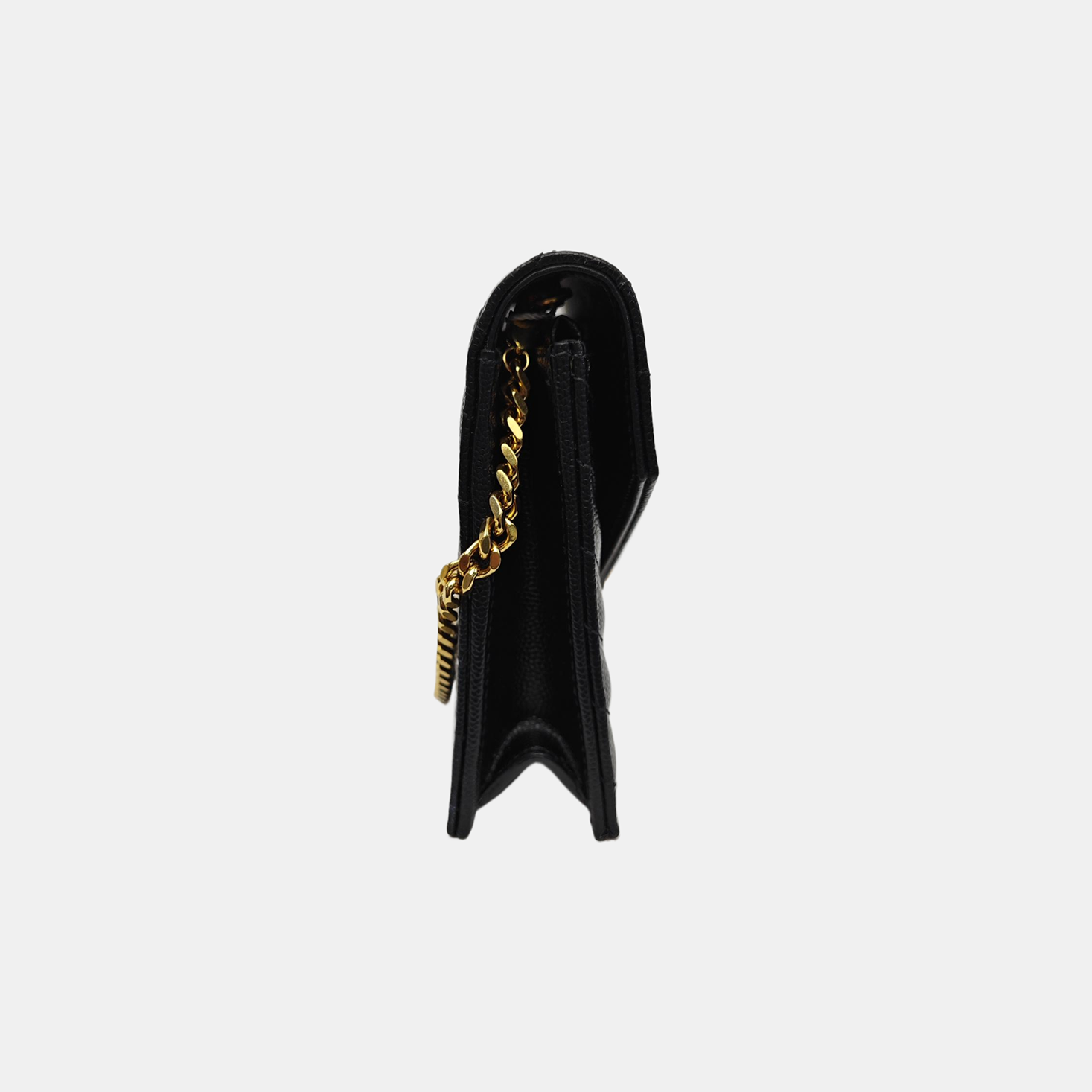 MONOGRAM WOC Chevron Calfskin Black
