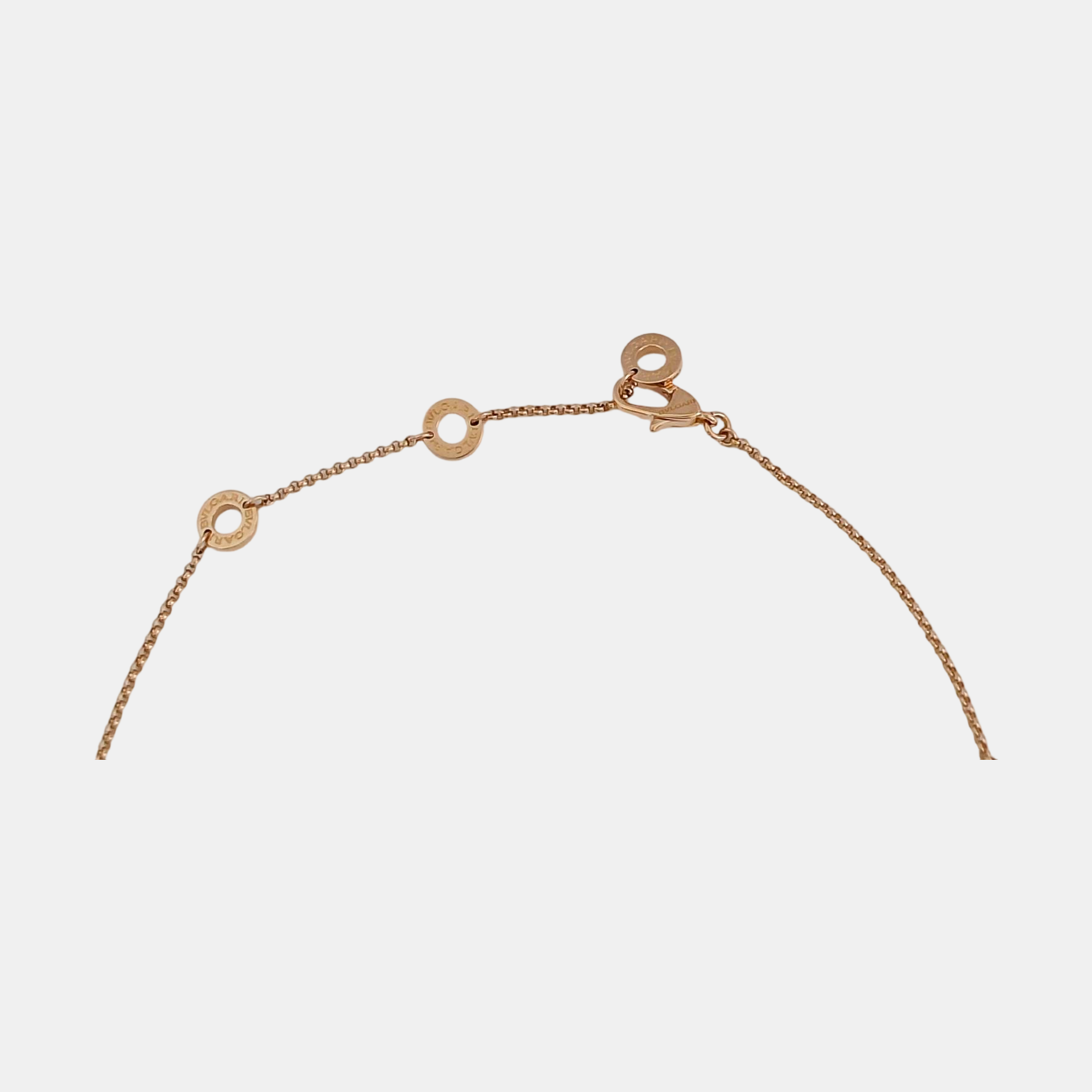 B.ZERO1 18k Rose Gold Necklace