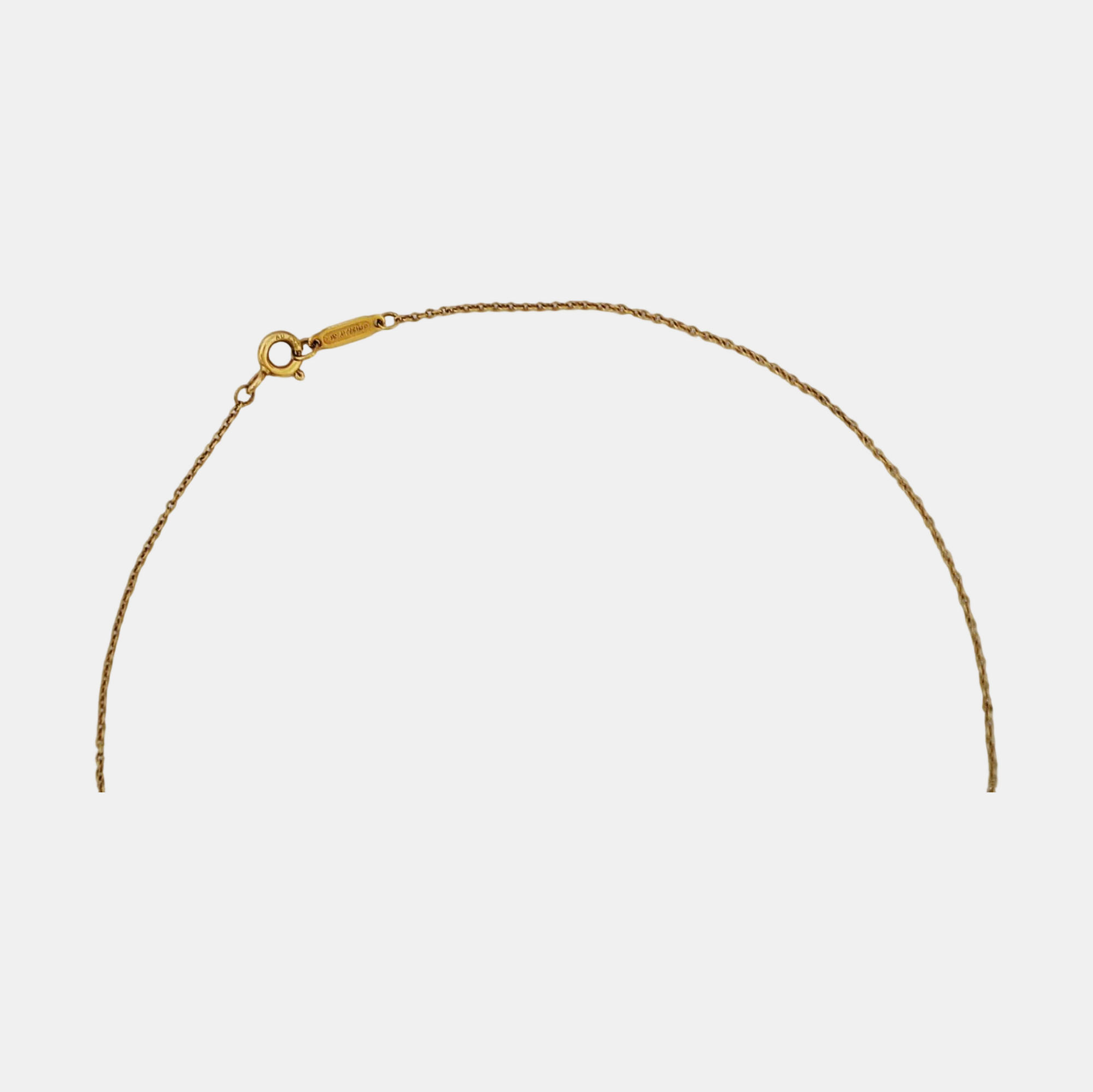 Tiffany Keys 18k Gold Necklace