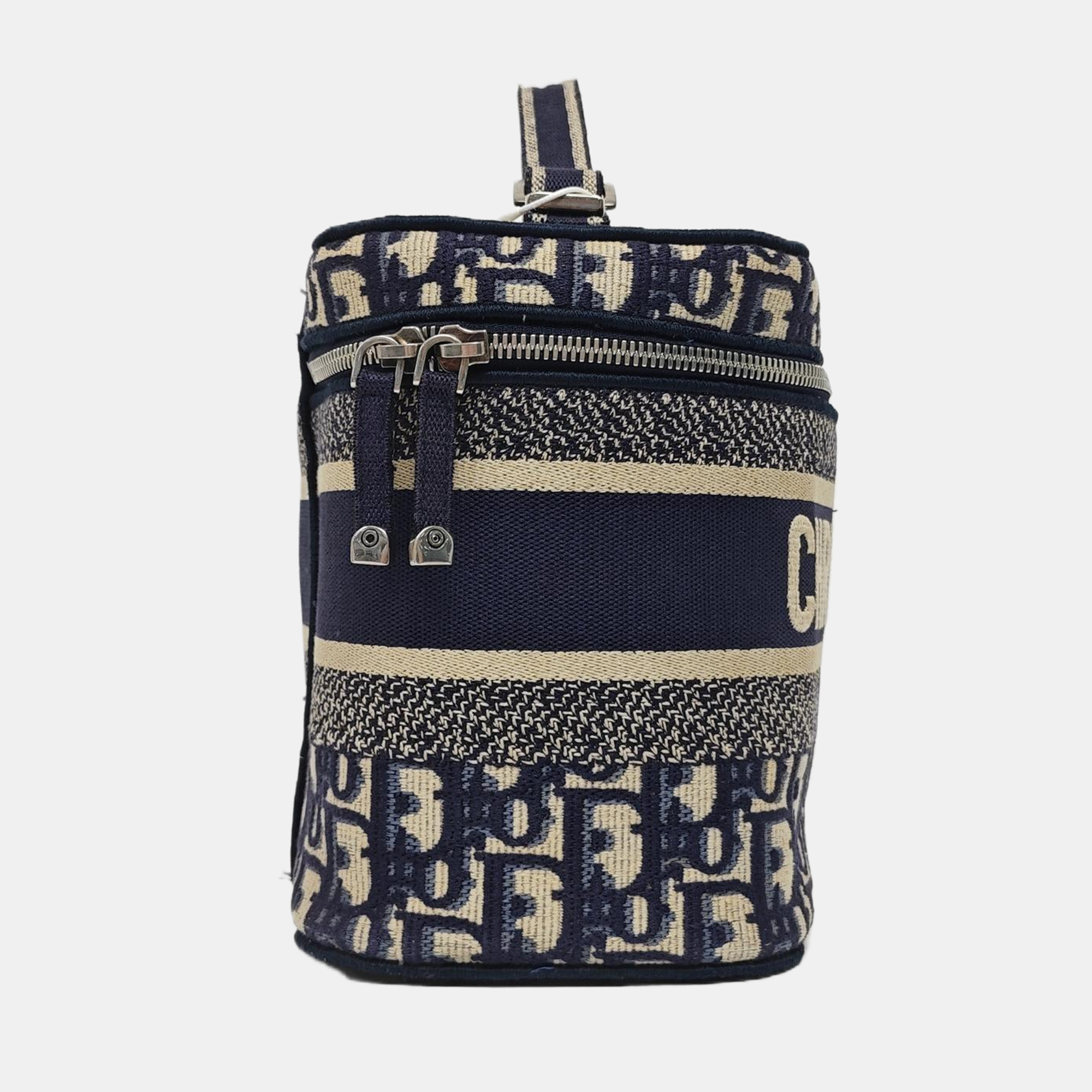 Travel Vanity Oblique Canvas Blue