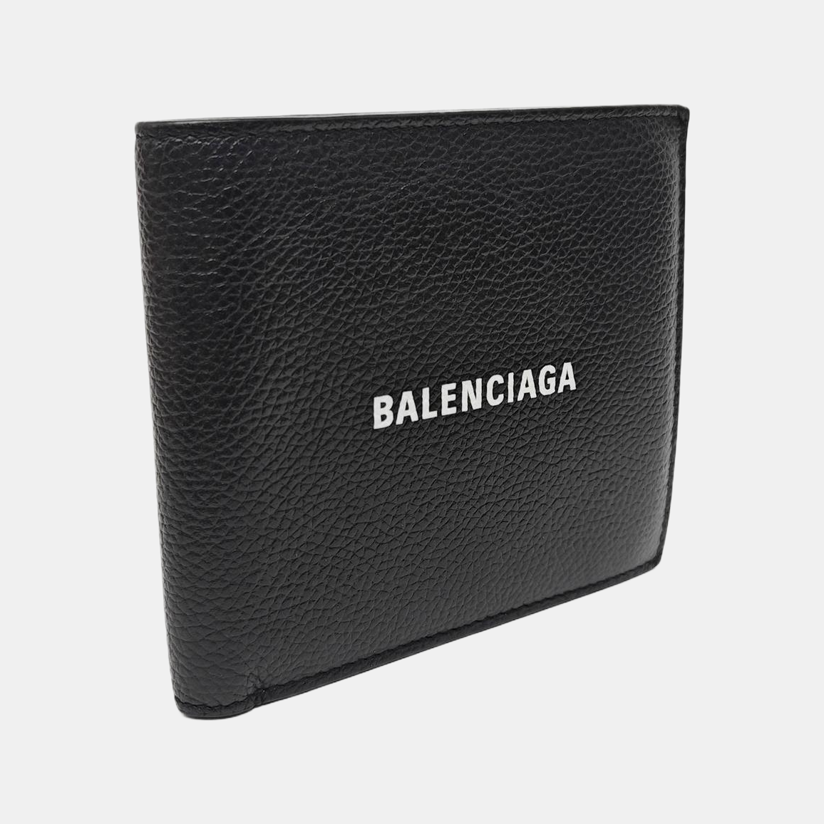 Cash Calfskin Black Wallet