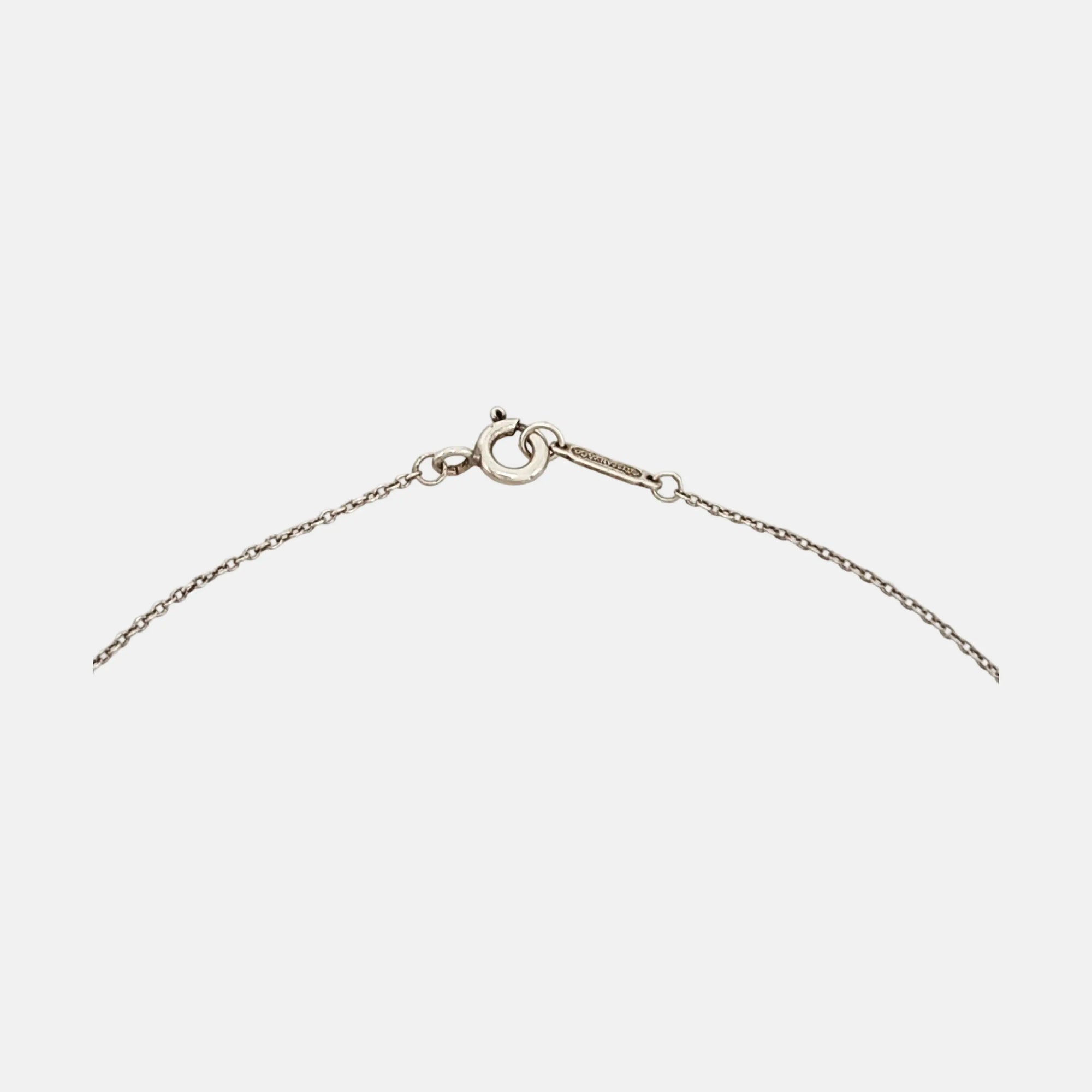 Tiffany Hearts Pure Silver Necklace