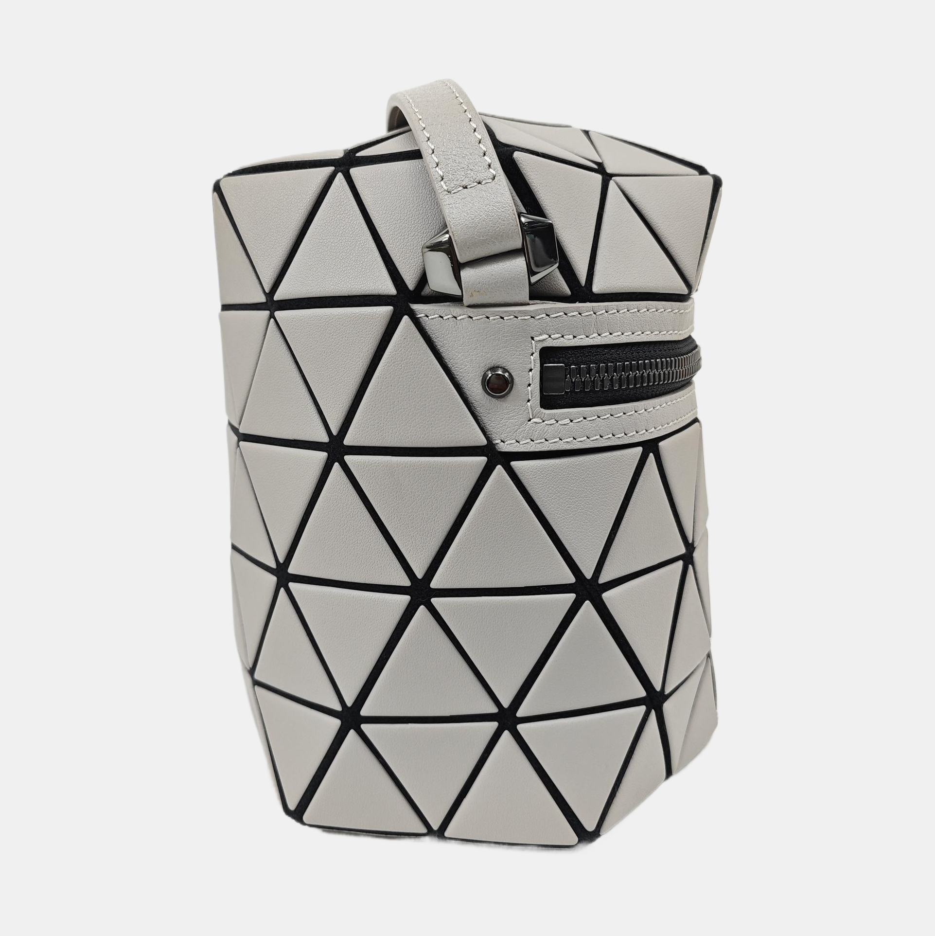 Special Material Shoulder Bag Gray
