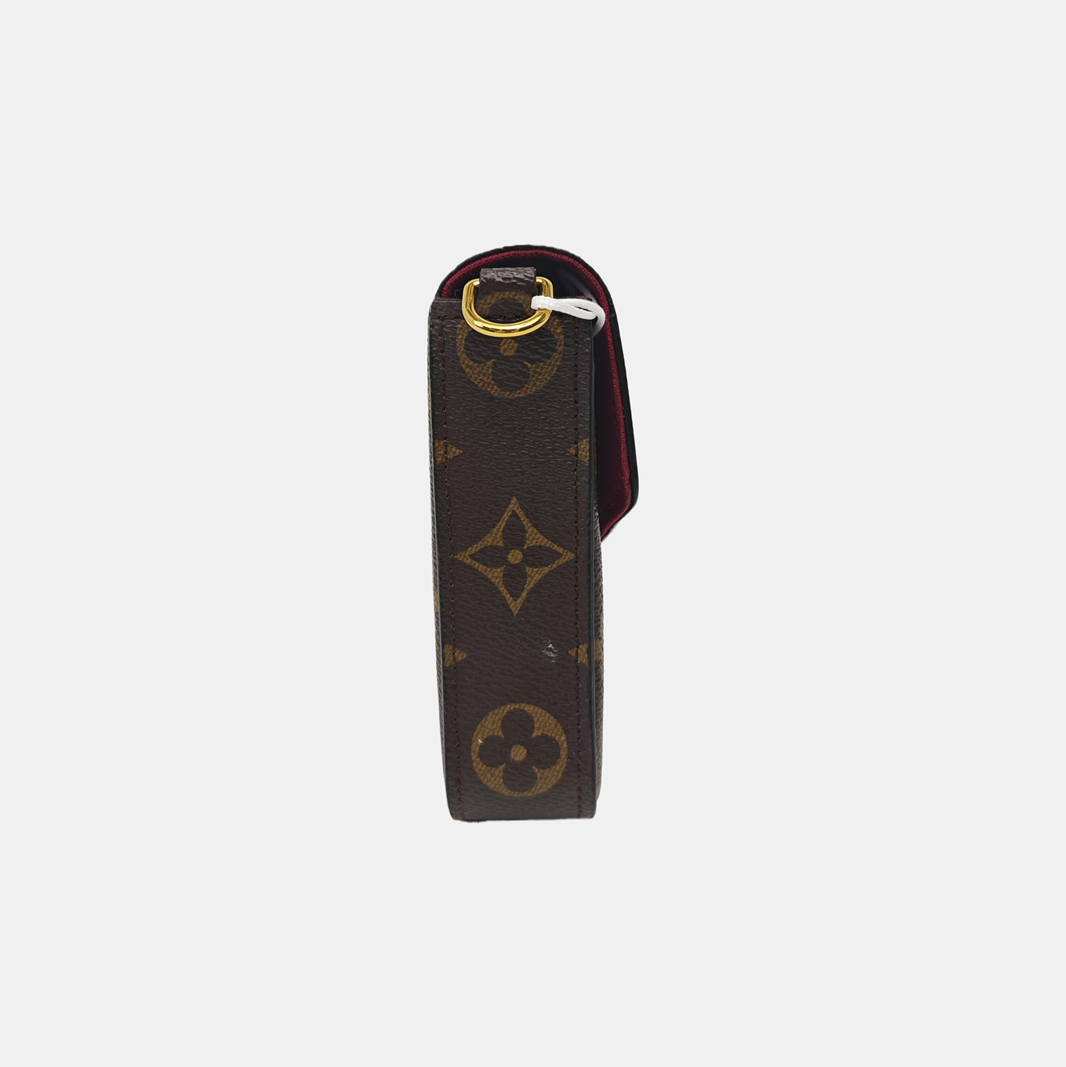 SARAH Monogram Coated Canvas Brown