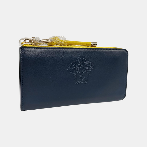 Calfskin Wallet Blue