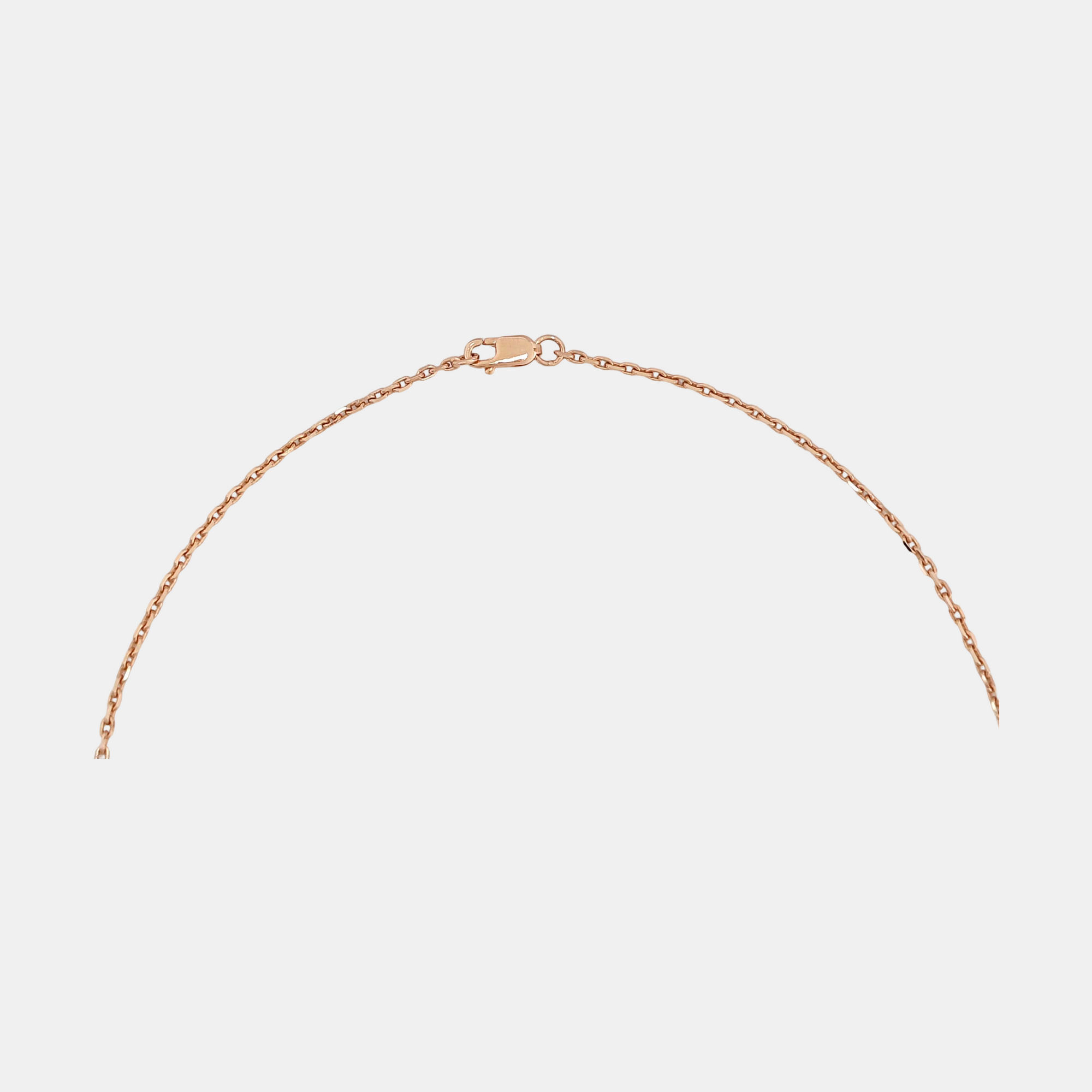 Pop H Metal Rose Gold Necklace