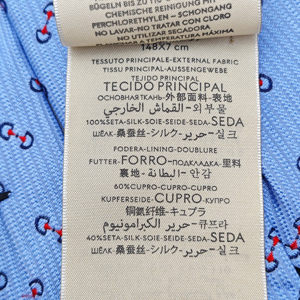 Mulberry Silk Tie Blue