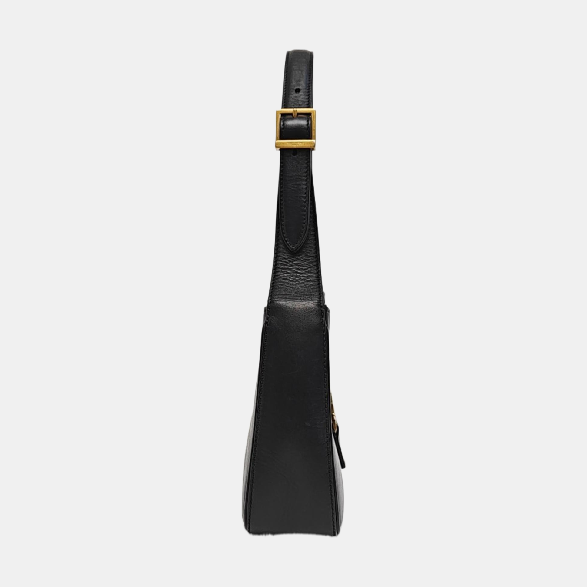 LE 5 À 7 Small Calfskin Black
