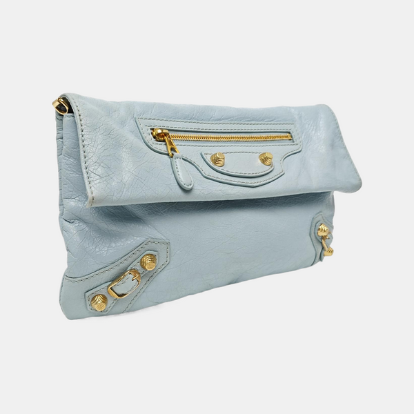 Classic City Small Lambskin Blue