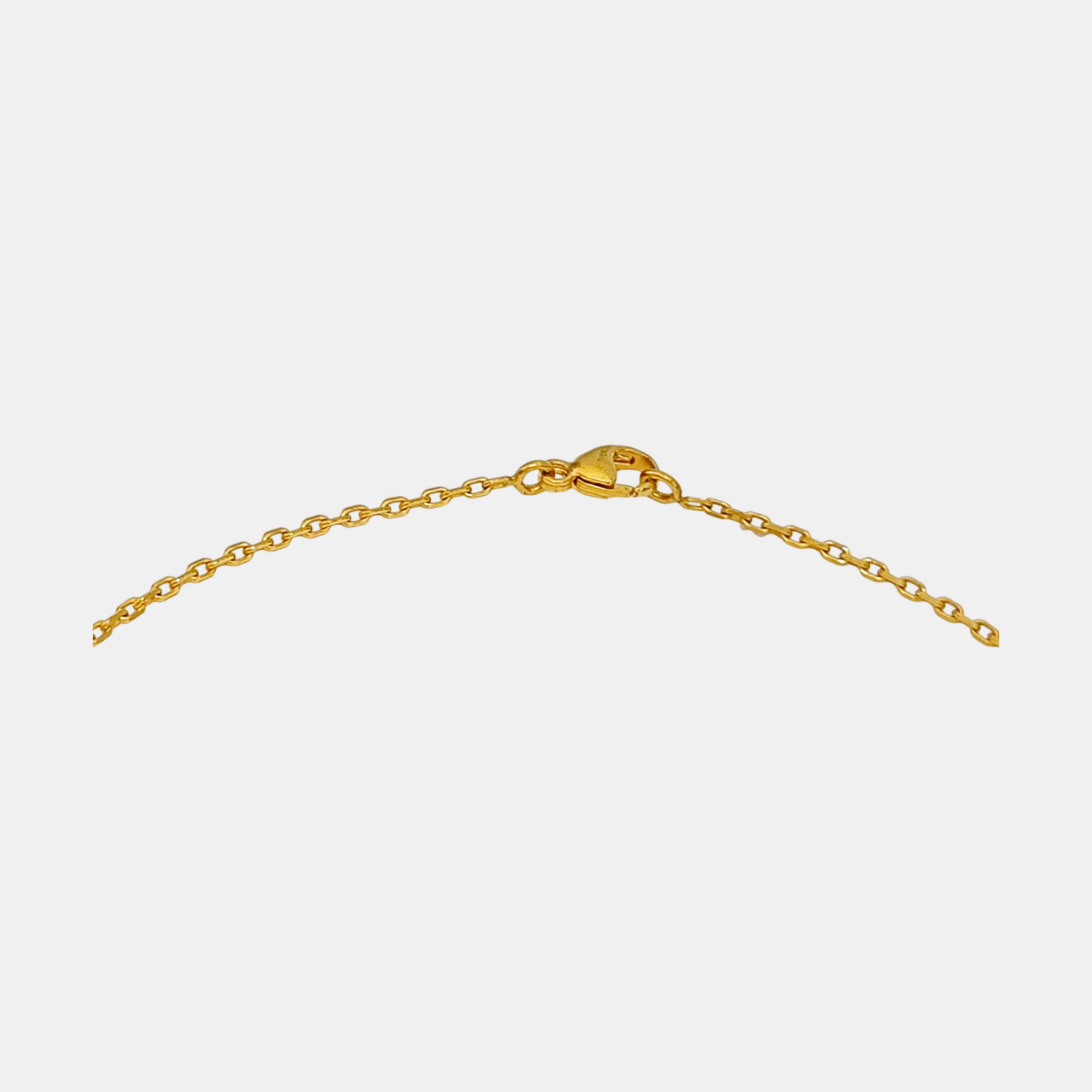 Cage D'h Metal Gold Necklace