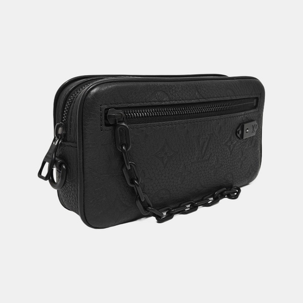 VOLGA Monogram Calfskin Black